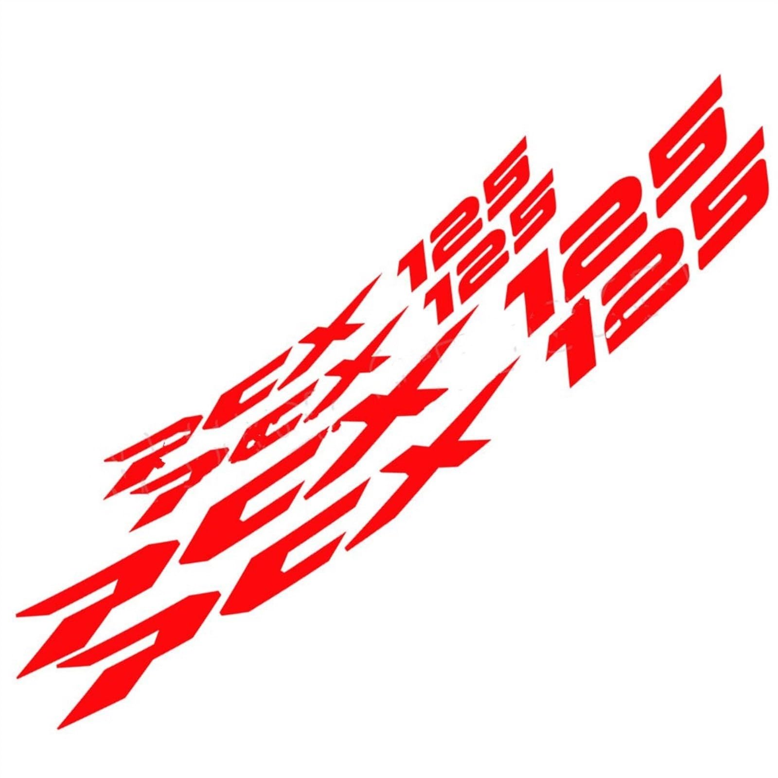 Motorcycle Wheel Stickers Rim Reflective Decals Accessories for Pcx125 Pcx160 PCX125 160 Decorative(Color1)