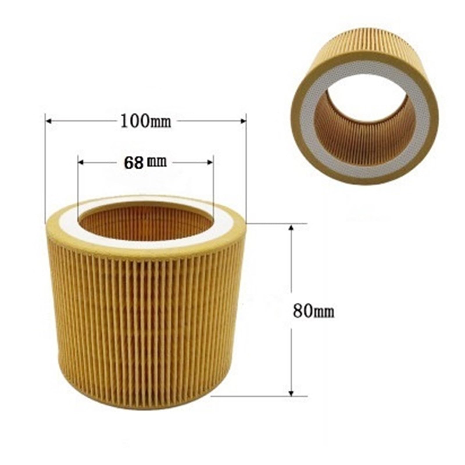 Filtro aria 1613900100 per compressore d'aria C1140