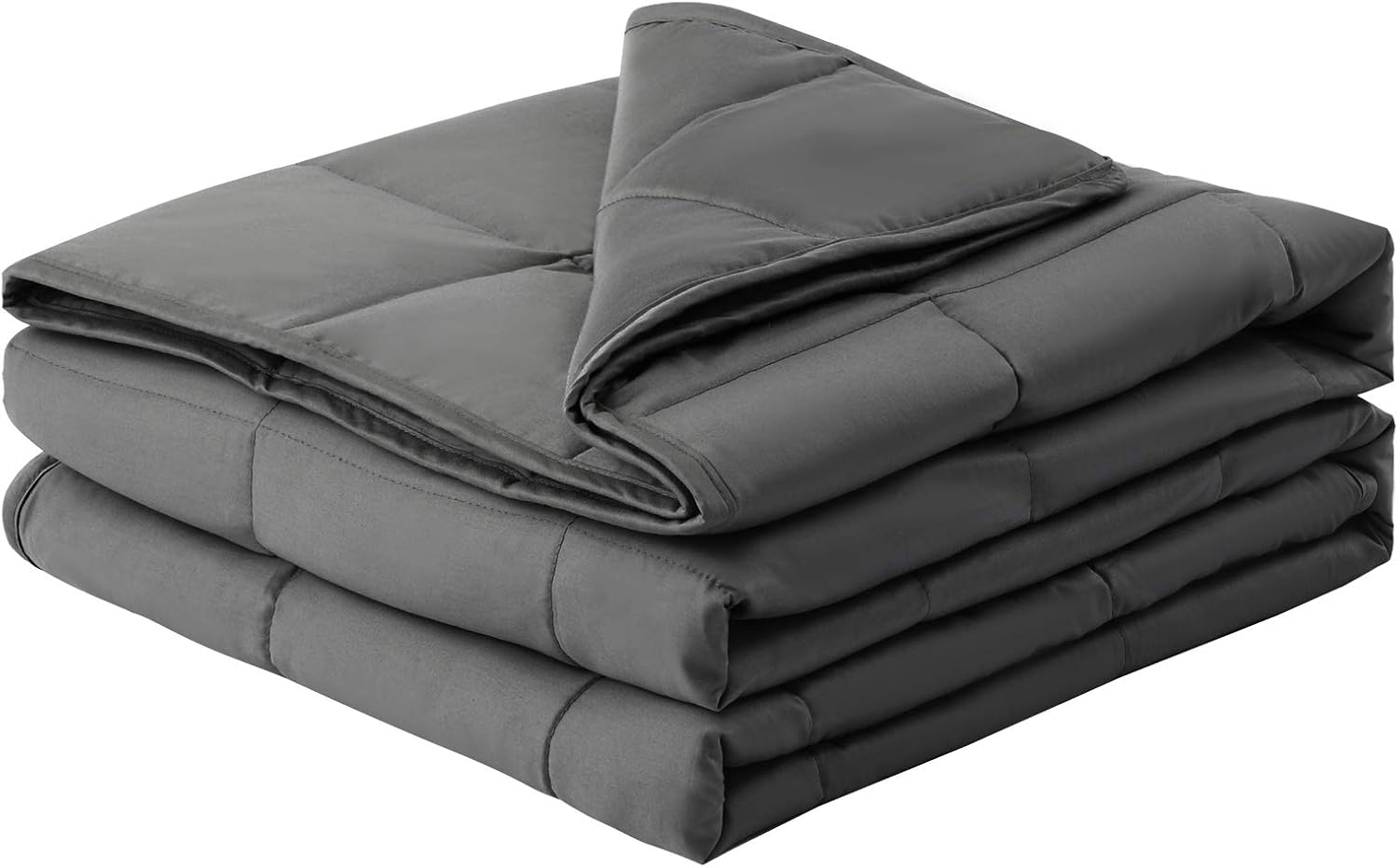 EDILLY Adult Weighted Blanket( 48''x 72'', 15lbs Twin Size