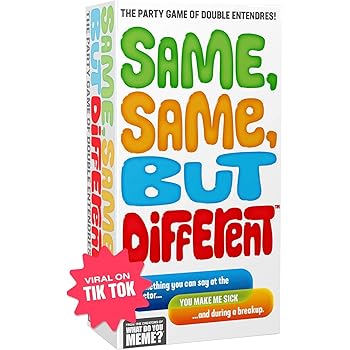 WHAT DO YOU MEME? Same, Same, But Different The Party Game