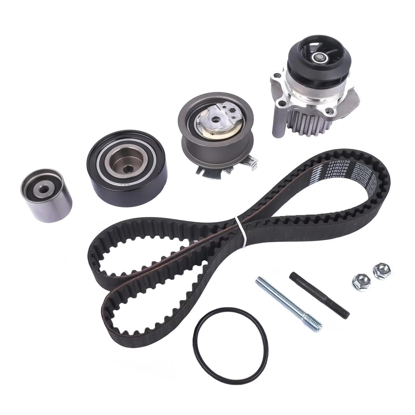 Bomba Agua Auxiliar Kit Correa Distribución Bomba Agua 68000816AA 68001143AA 038121011CX 038121011G Para Skoda Para Octavia Para Superb 2,0 Para TDI