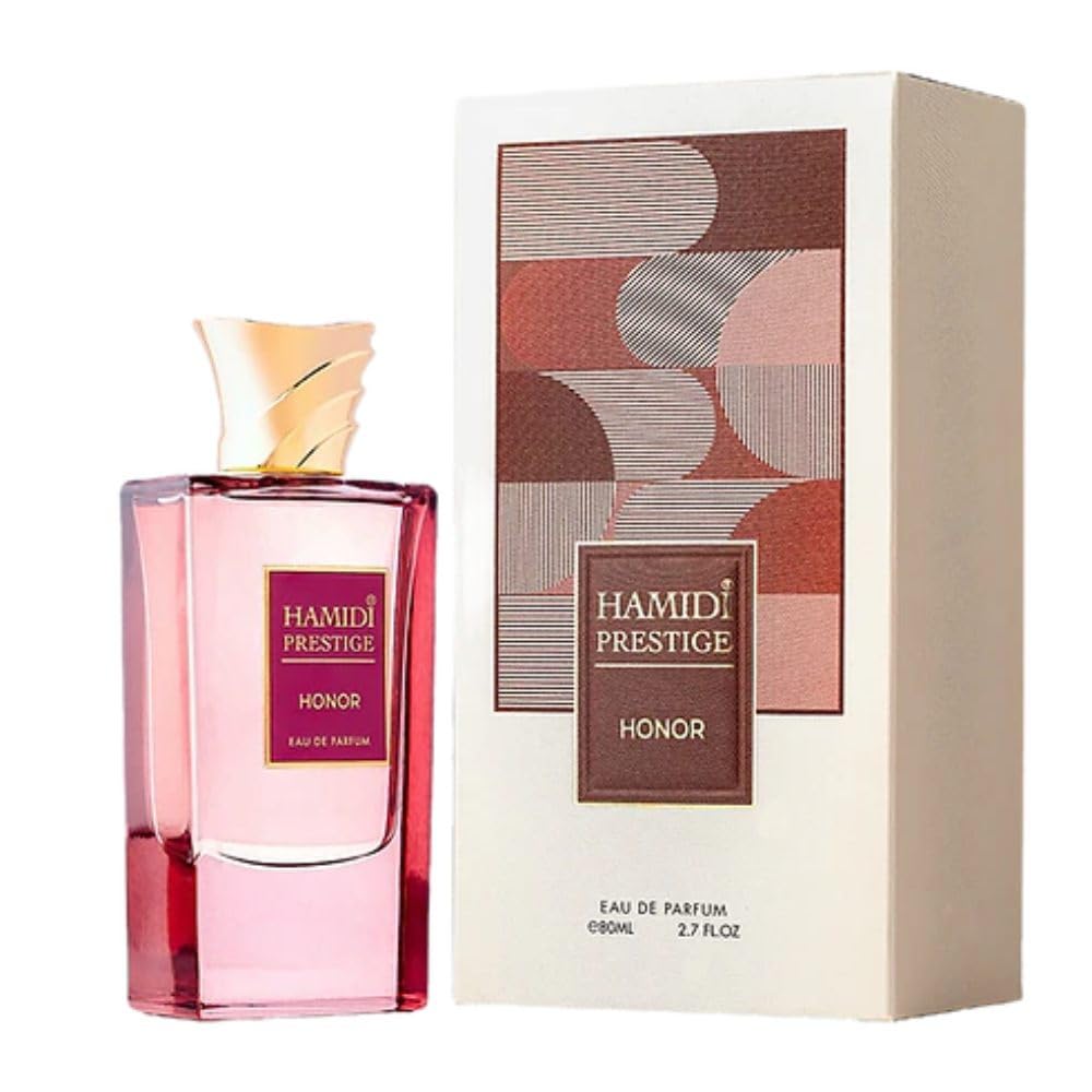 Hamidi Prestige Honor Eau De Parfum - Perfumes For Men, Long-Lasting Perfume 80ML, Woody Fragrance