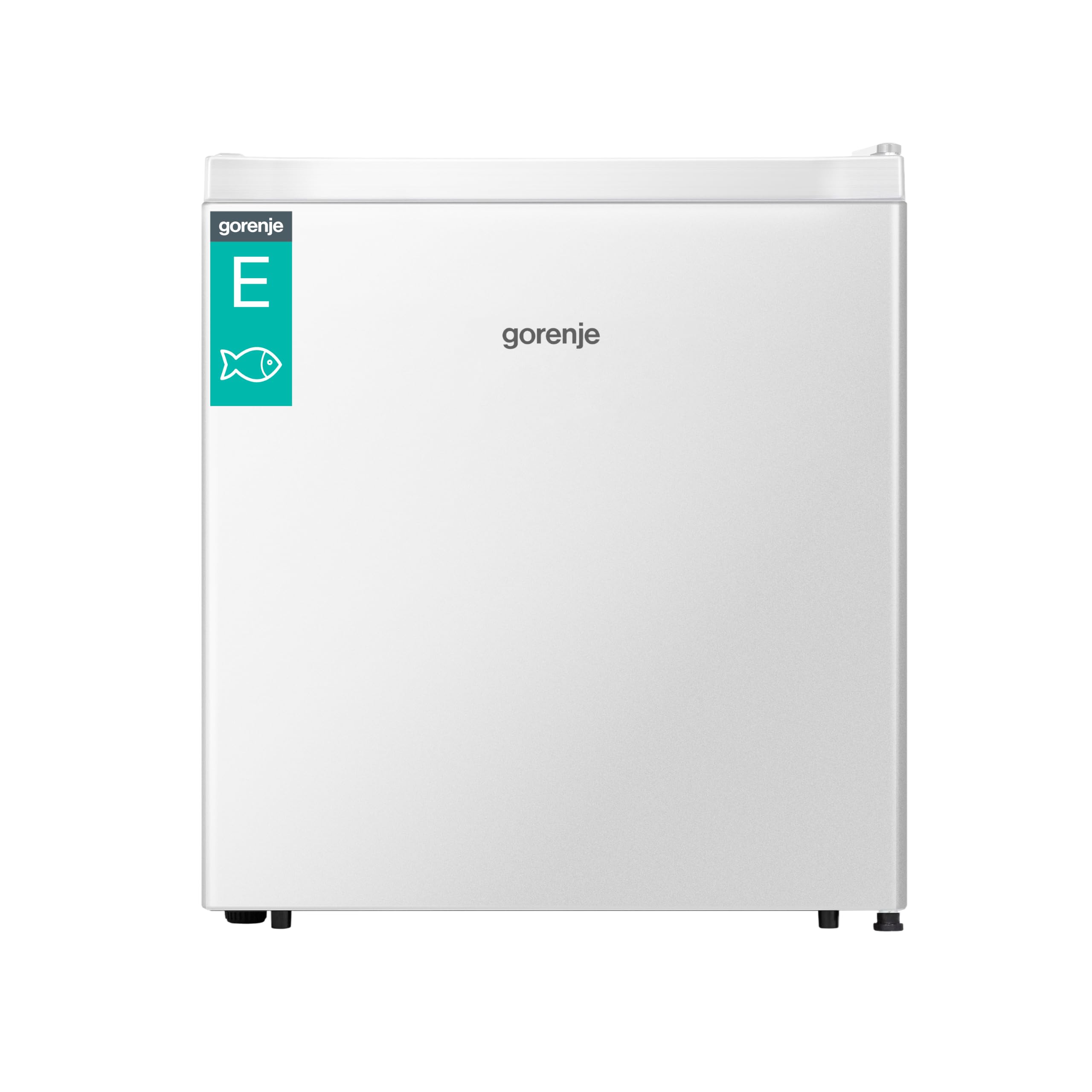Gorenje R44E4W4 Frigorifero Minibar DA 45 Litri, Dim. 50x45 cm, Rum. 39db, Porta reversibile, Classe E, Bianco