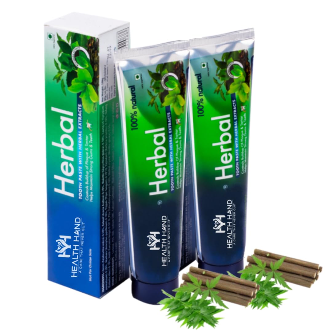 Herbal Toothpaste With Herbal Extracts 150g (Pack Of 2)-image-6