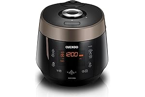Cuckoo 6-Cup Electric High Pressure Korean Rice Cooker with Induction Heating