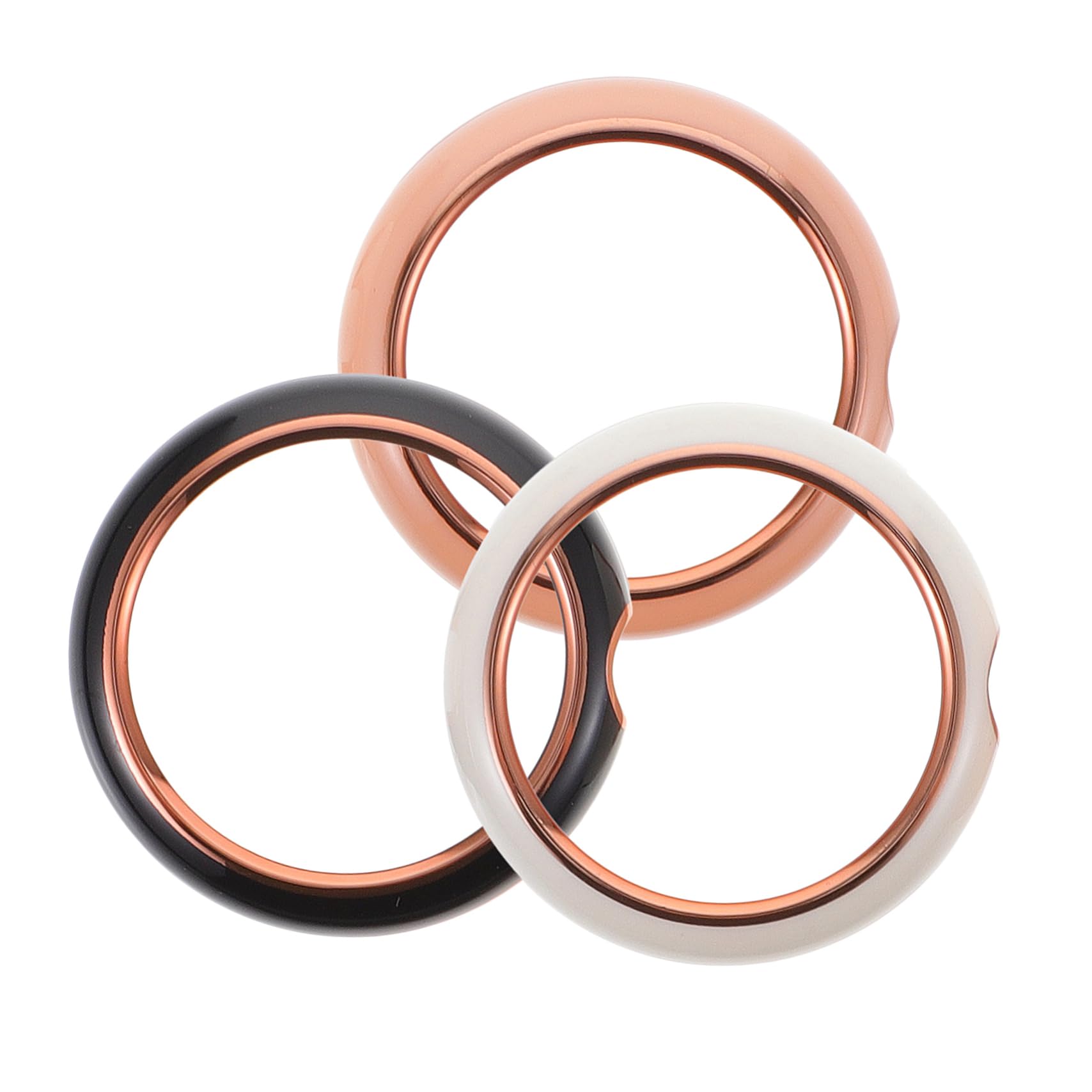 OSALADI Lot De 4 Boîtiers De Montre Faciles À Installer Anti-rayures Pour Watch Coque De 3 Pièces X 4