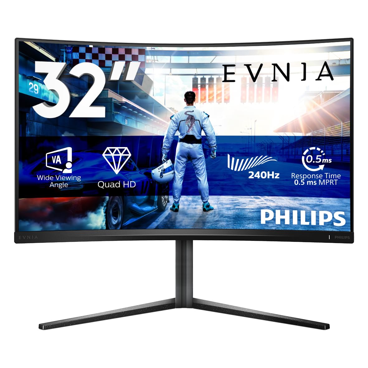 Philips Evia 32M2C5500W - 32-calowy monitor gier QHD