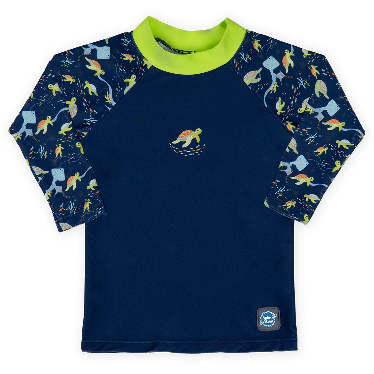 Splash About Kids Rash Vest - Long Sleeve - 2-3 Years - Dark Navy