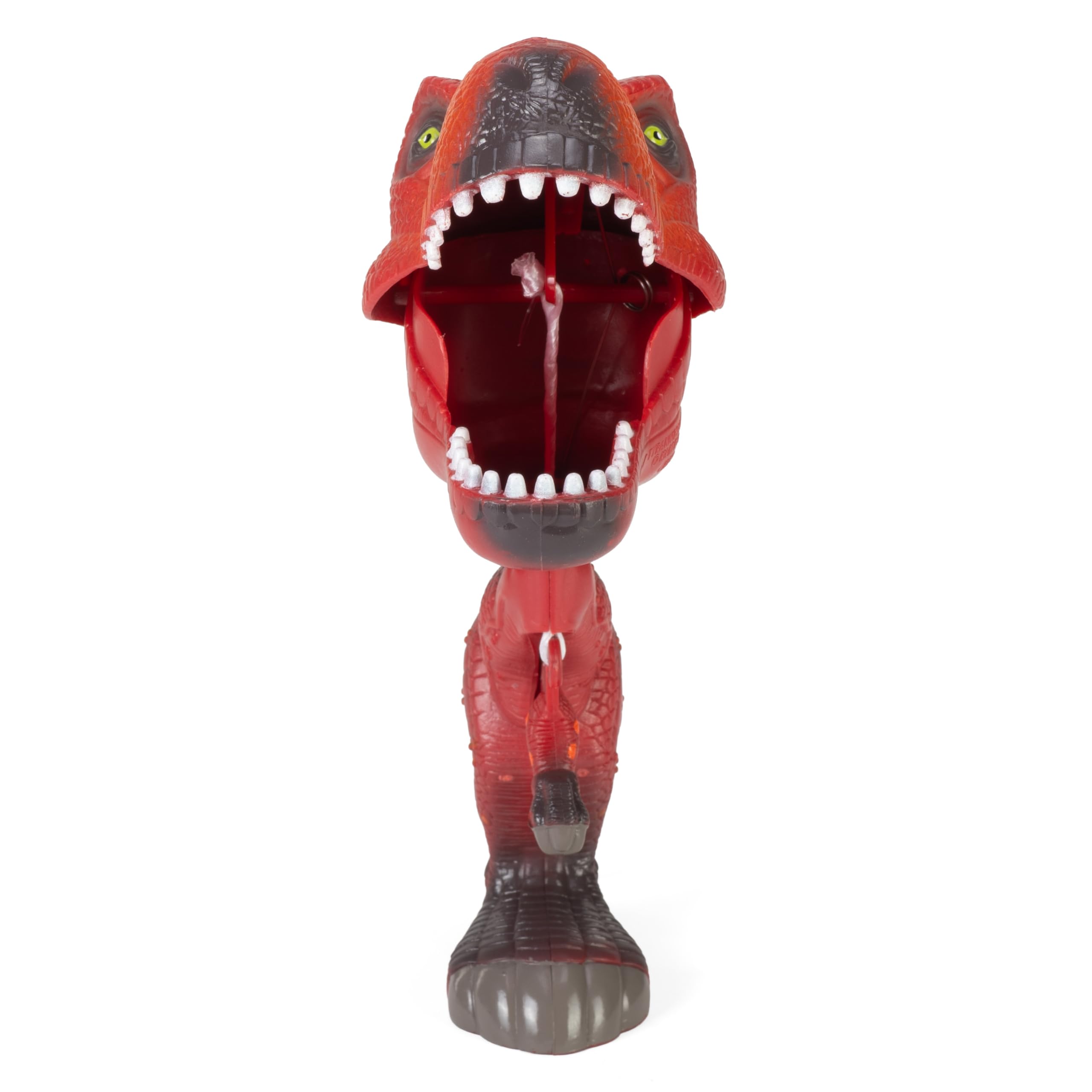 Wild Republic 88253 T-Rex zabawka prezenty dla dzieci, ściśnij spust, aby zamknąć usta, czerwony, Chompers