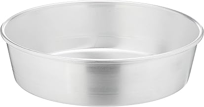 Pentole Agnelli Pastry and Pizza Line Conical Aluminium Cake Tin with Rim (H 6 cm), Silver, 22 cm