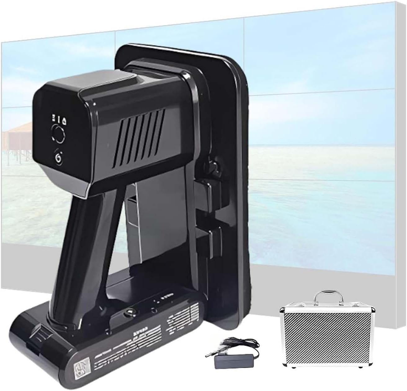Ventosas elevadoras eléctricas con pantalla LED, herramienta de vacío de mano para una fácil instalación y extracción en pantallas curvas y azulejos, paquete de 2