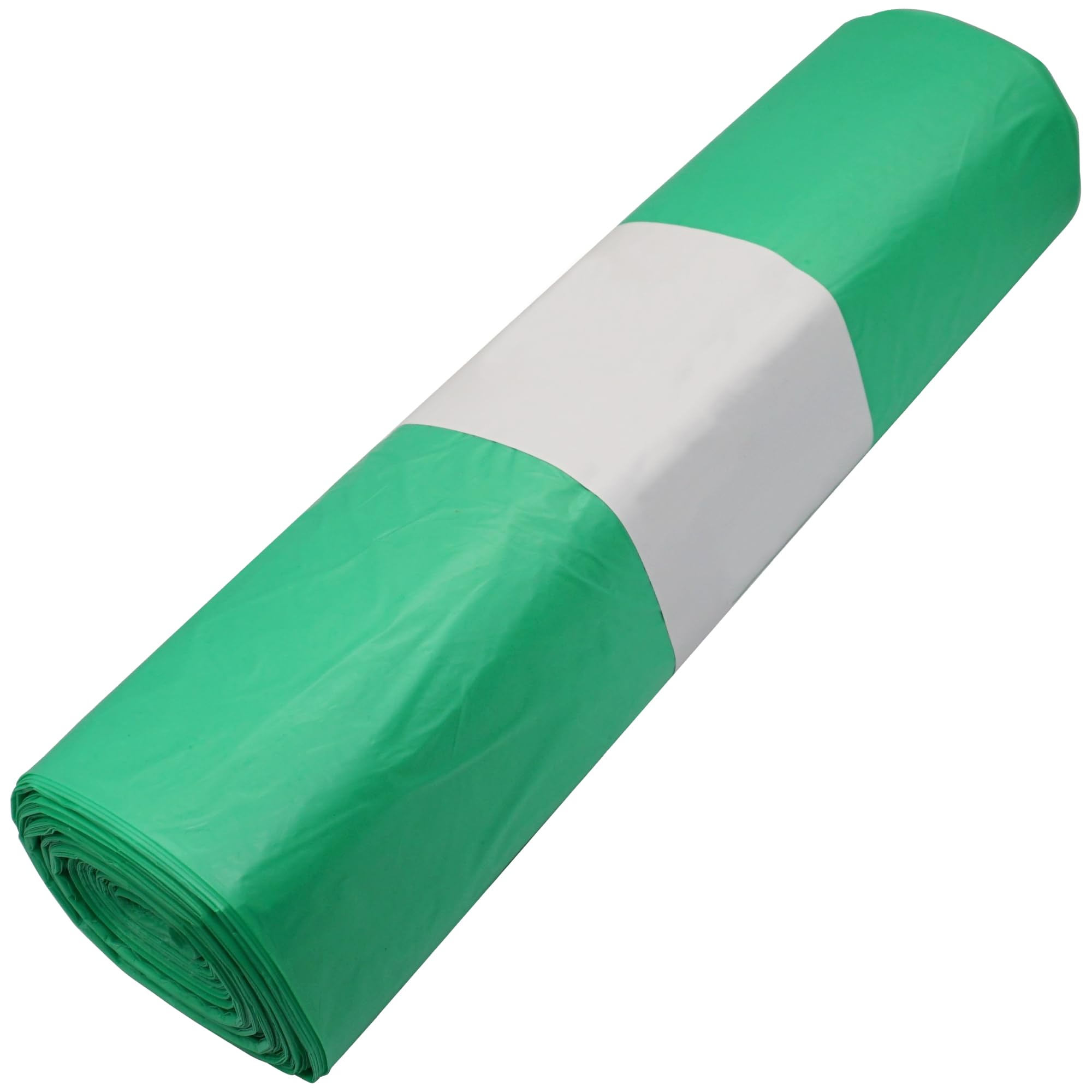 Bolsas de basura de 120 litros, bolsas de basura verdes de 70 x 110 cm, bolsas de basura (paquete de 200 unidades)