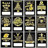 120 Pcs Self Adhesive Christmas Holiday Gift Name Tags Stickers On Christmas Present Labels Decoration