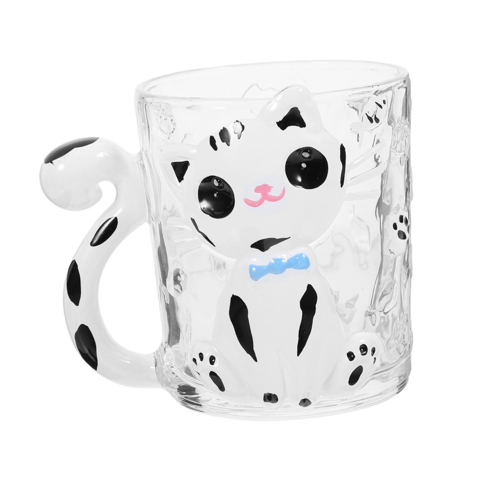 Taza de vidrio clásica versátil para uso diario y cafeterías