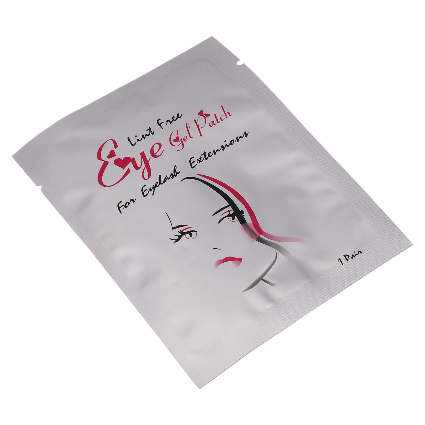 500x Extensión de Pestañas Debajo Gel Almohadillas para Los Ojos No Tejidas Parches de Maquillaje