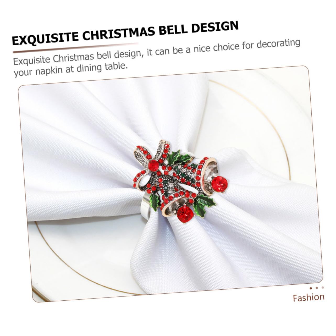 Cabilock 3 Set Per Tovaglioli Natale Forma Per Decorazioni Festive Da Tavola Per Ristoranti E Feste Natalizie 6 Pezzi*3
