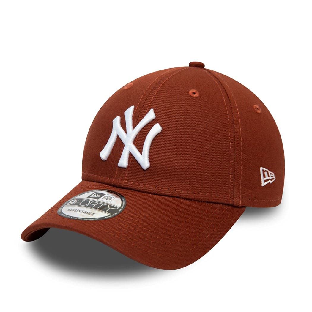 New Era New York Yankees Cap MLB 9Forty Basecap verstellbar Baseball Kappe League Essential Braun - One-Size — image 1