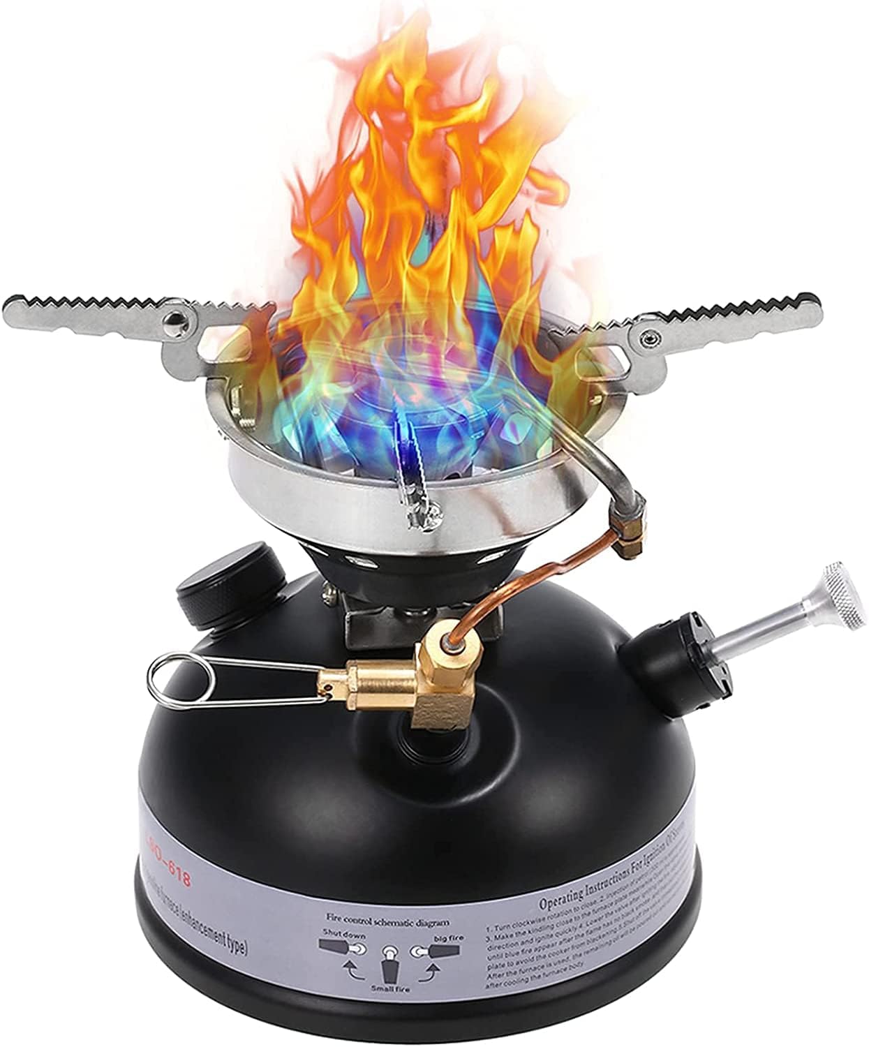 Kerosene Heater, Outdoor Kerosene Stove, Lightweight Portable Mini Gasoline Heater, Multifunctional Camping Cooking Stove, for Cooking Frying Braising