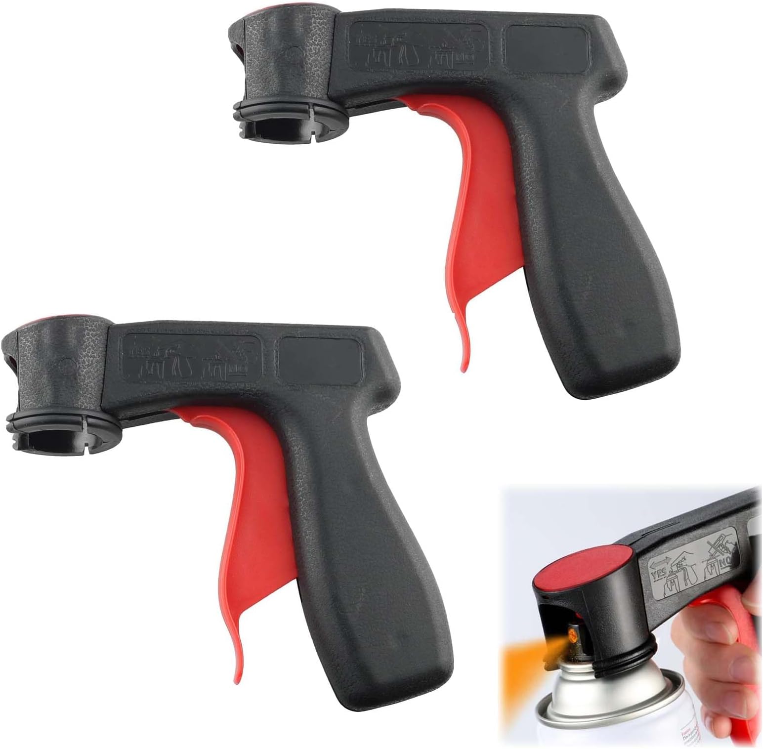 ULTRATOOL Paint Spray Guns Handle, Pistol Grip Trigger Aerosol Spray