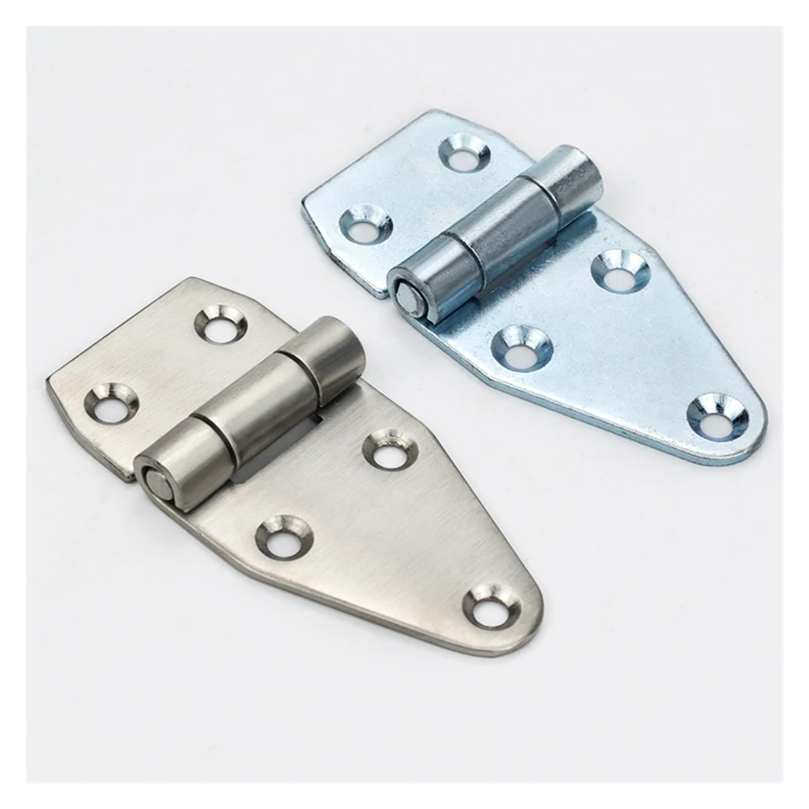 Ymuguegh One Color Stainless Steel Enlarged Thickened Hinge, Triangular Hinge Bearing Mechanical Automation Equipment Hinge Cl107(Galvanized Iron)