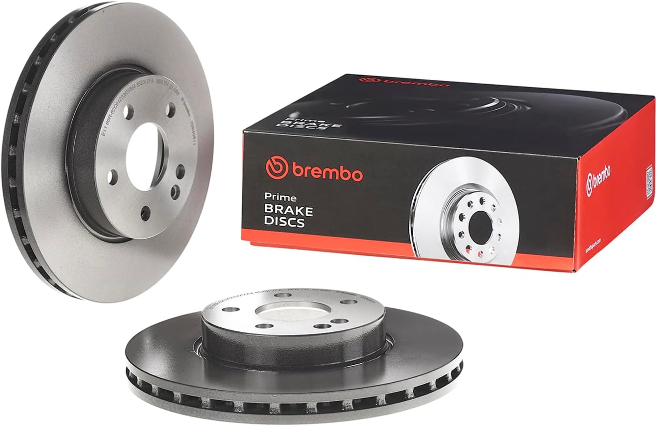 Brembo 09.8404.11 UV Coated Pillar Vented Front Brake Rotor MERCEDES-BENZ/MERCEDES-BENZ (FJDA) OE# A6394210012