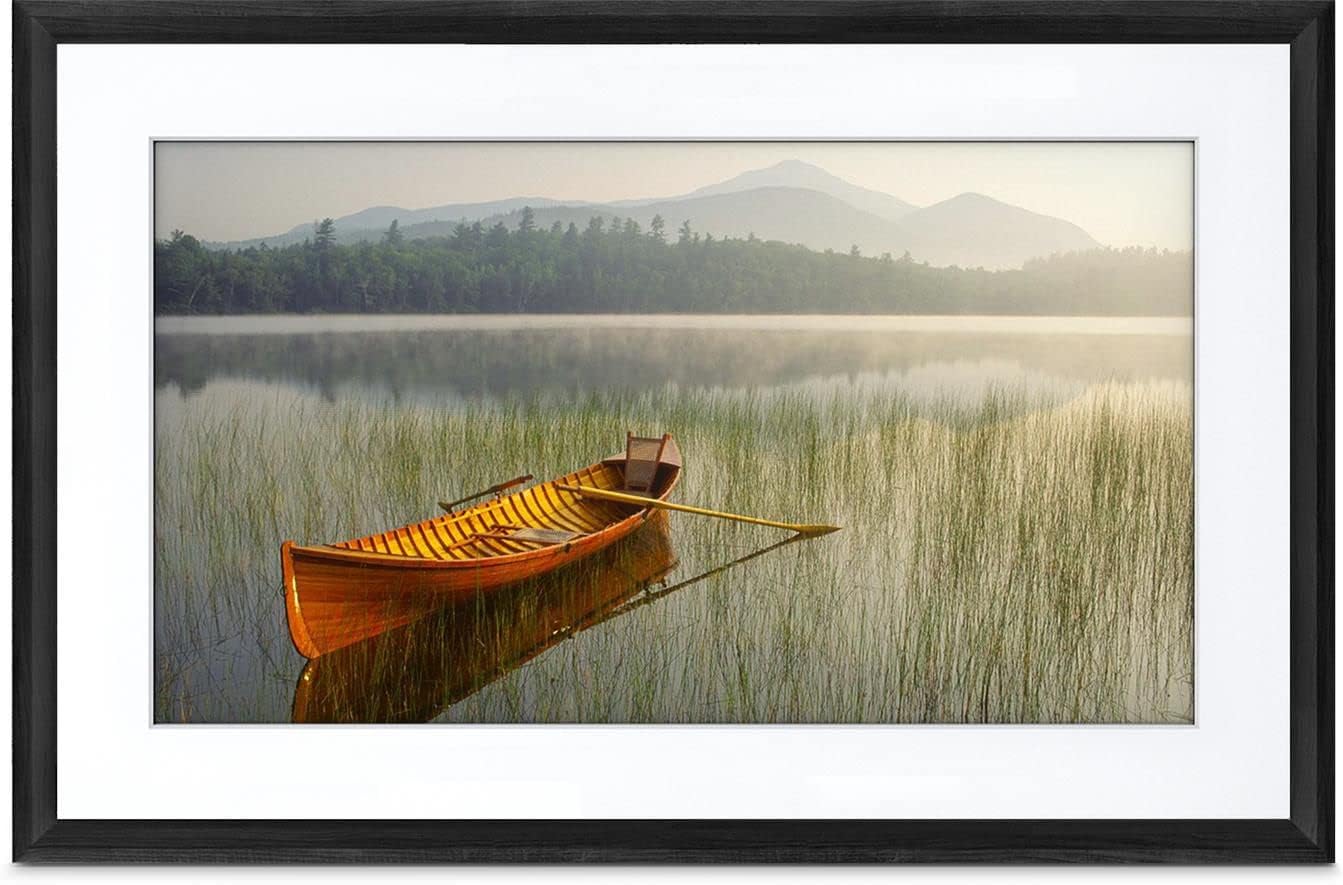 NETGEAR Meural MC321BL Canvas II the Smart Art Frame with 55 cm HD Digital Canvas, 41x61 cm Black Frame (WiFi-Connected)