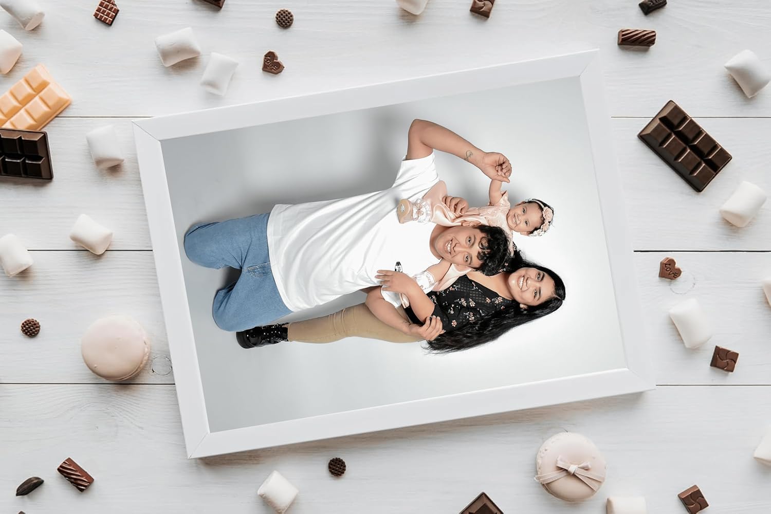 PB TECH Personalised Framed Prints Beautiful Memories of Family, Friends, Loving Ones and Pets Personalised Gifts Special Unique Gifts for Any Celebration A5, A4, A3 Unique gift — view 5