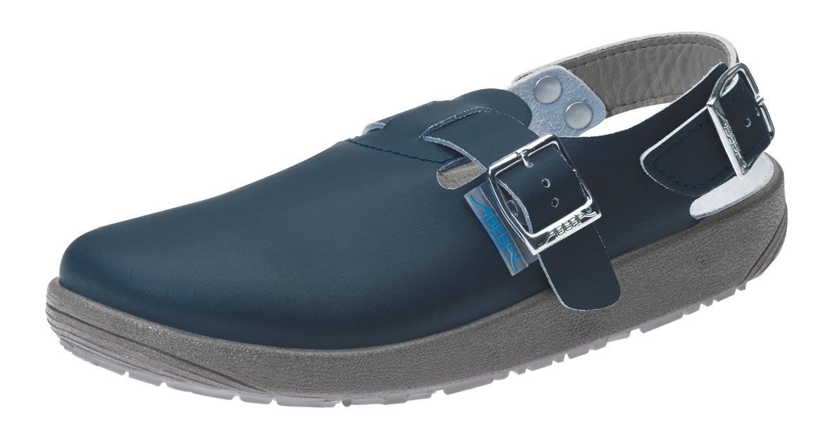 Abeba - Zuecos para hombre marine Talla:43