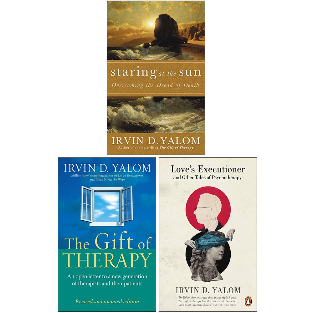 Piatkus/Penguin Irvin Yalom Collection 3 Books Set (Staring At The Sun, The Gift Of Therapy, Love's Executioner)