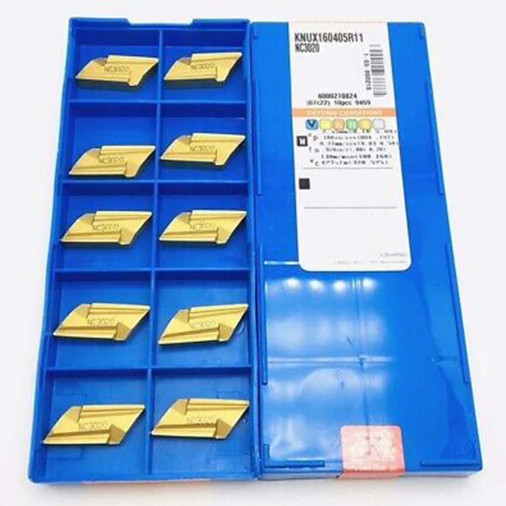 SPORTARC 10pcs KNUX160405R-11 NC3020 inserti di tornitura in carburo indicizzabili 10 pz Per DKJNR strumento Rght