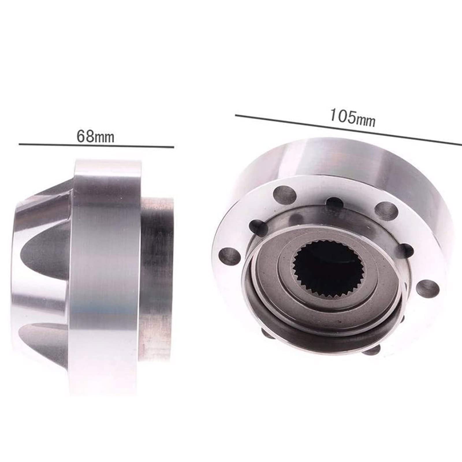 KOKPIT 2 X Moyeux De Roue Libre Fit for Nissan Patrol Gu Gq Y60 Y61 for Conversion De Verrouillage Manuel Ford
