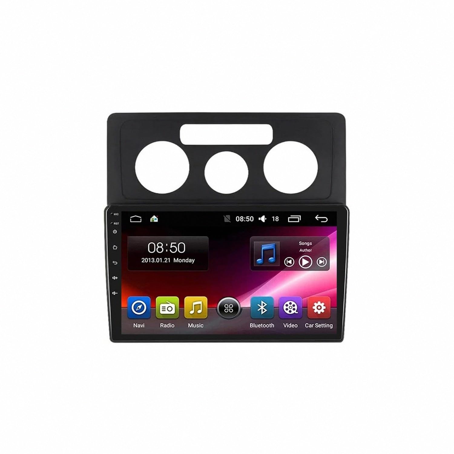 Przenośny Ekran Carplay Systemu Audio dla VW Caddy 3 2004-2010 Samochodowe Radio Fm Touch, Przenośna Nawigacja, Odtwarzacz Wideo Bluetooth Wi-Fi, 4 Rdzeń 1G+32G