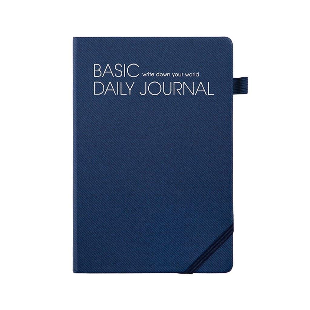 Journal Business Simple Multi-Fonctions Notebook Horizontal Ligne de Ligne Creative Papeterie Creative Papeterie Office Notepad (Color : Blue)