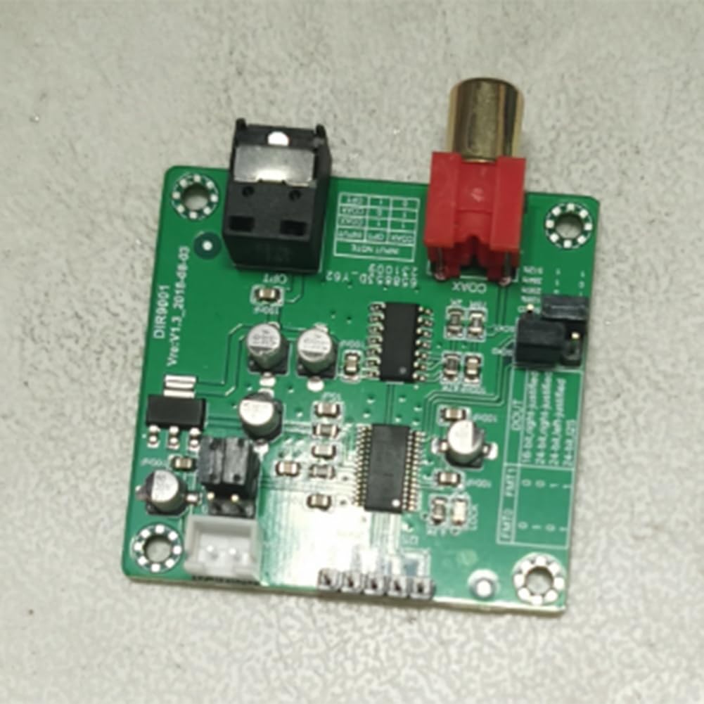 DIR9001 Modul-Koaxial-Empfänger, SPDIF auf I2S-Ausgang, 24 Bit, 96 kHz, speziell für Modul, 1 Stück