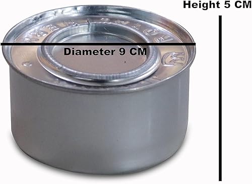 Miniatura 4 de 700425567996 Fancy Heat - Gel de metanol de 2.5 horas, 7.05 onzas, latas de combustible para cocinar para entretenimiento y bufé (paquete de 6),