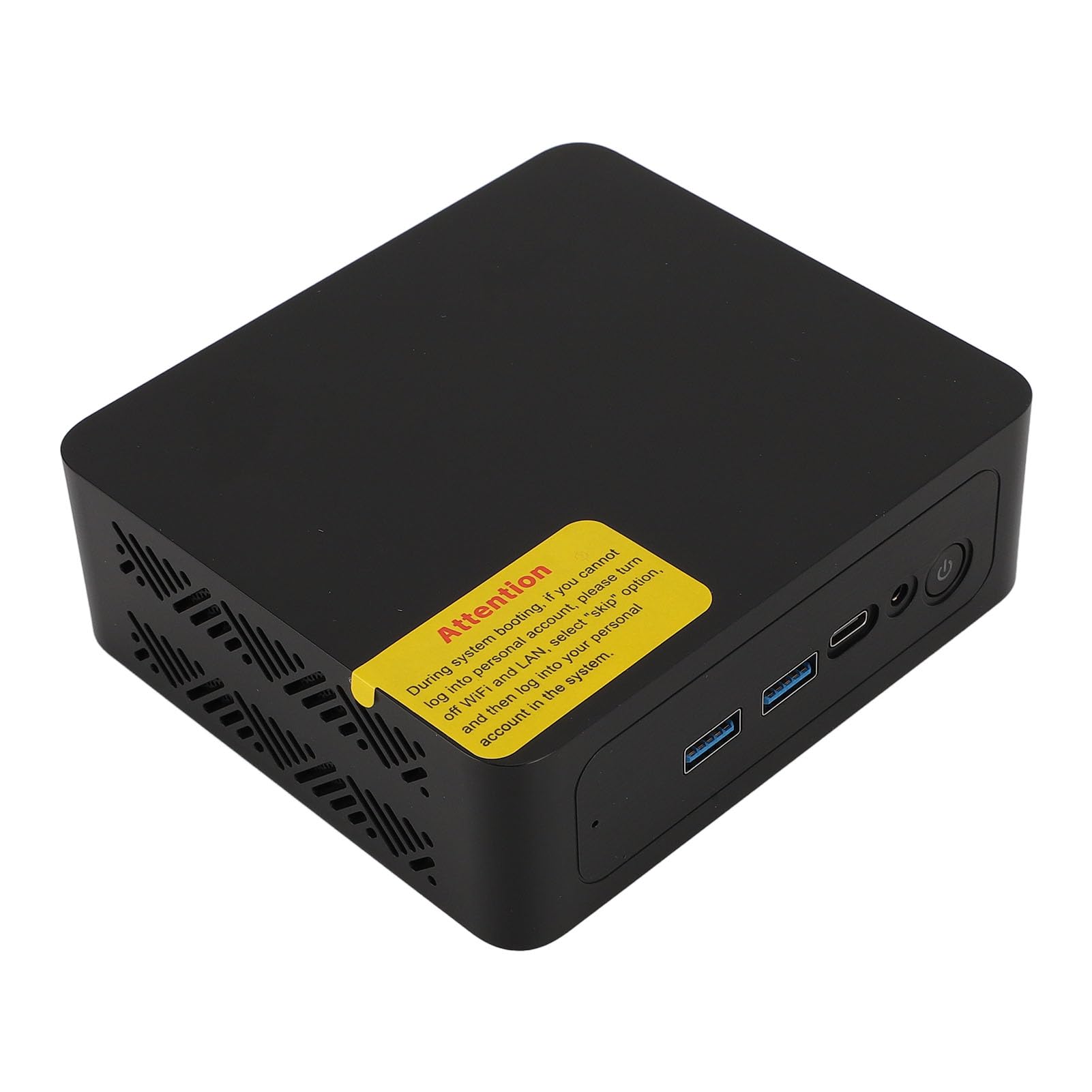 Mały Komputer Stacjonarny Procesor I3 1215U, NVMe PCIe 4.0x4, 9,6 Gb/s Wi-Fi 6E, 5.2, 2.0, USB3.2, TYPE C, materiał Metalowy, Obsługa Grafiki Iris Xe, sieć 1000M, (Wtyczka UE