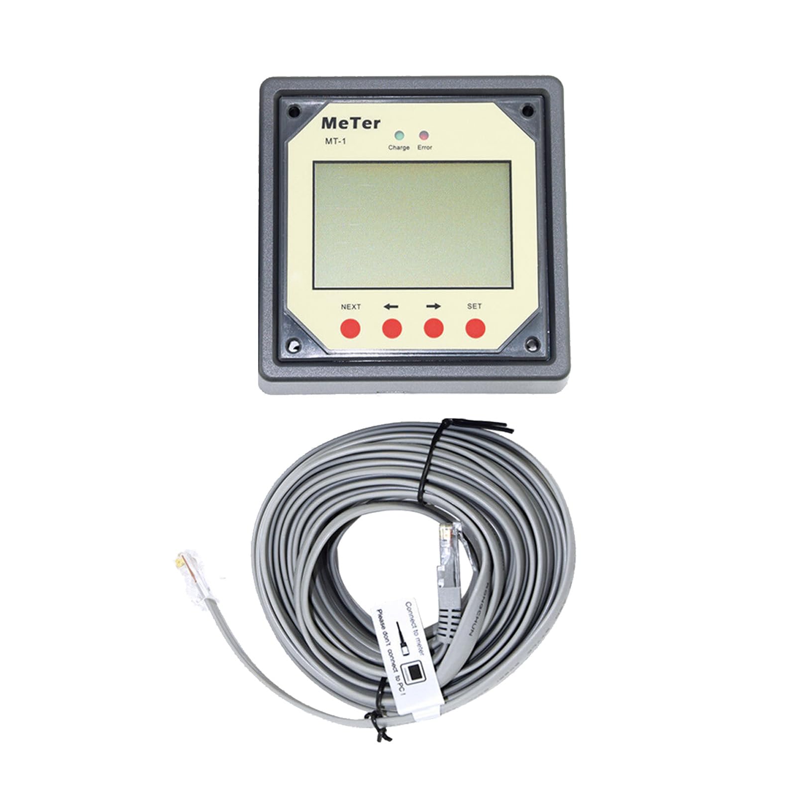 EPEVER® Wyświetlacz zdalnego sterowania MT1 do regulatora ładowania EPIPDB-Com PWM 2 różne baterie