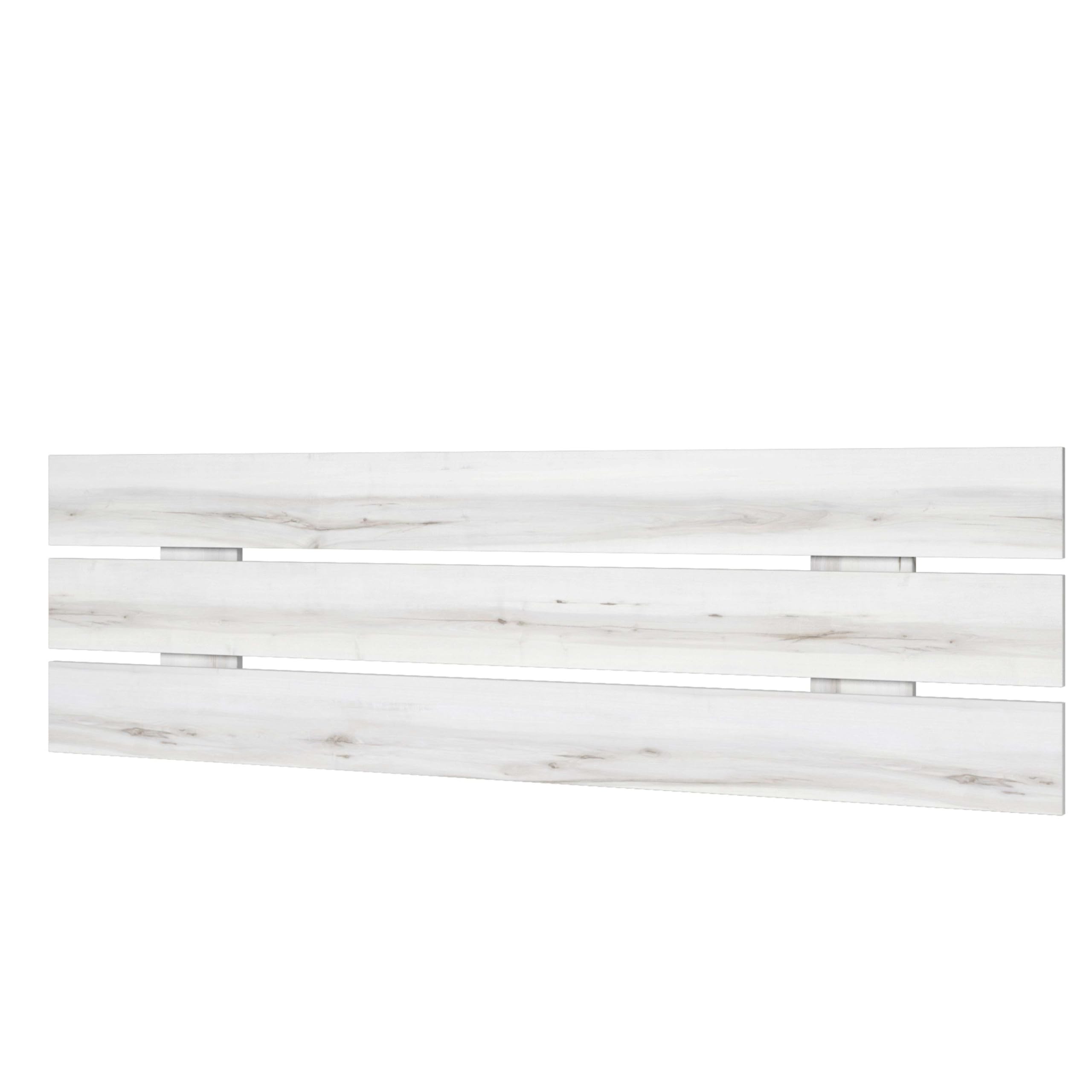 Cabecero para Somier 135 cm o 150 cm Cabezal Cama Matrimonio Moderno Lucca en Blanco Albo