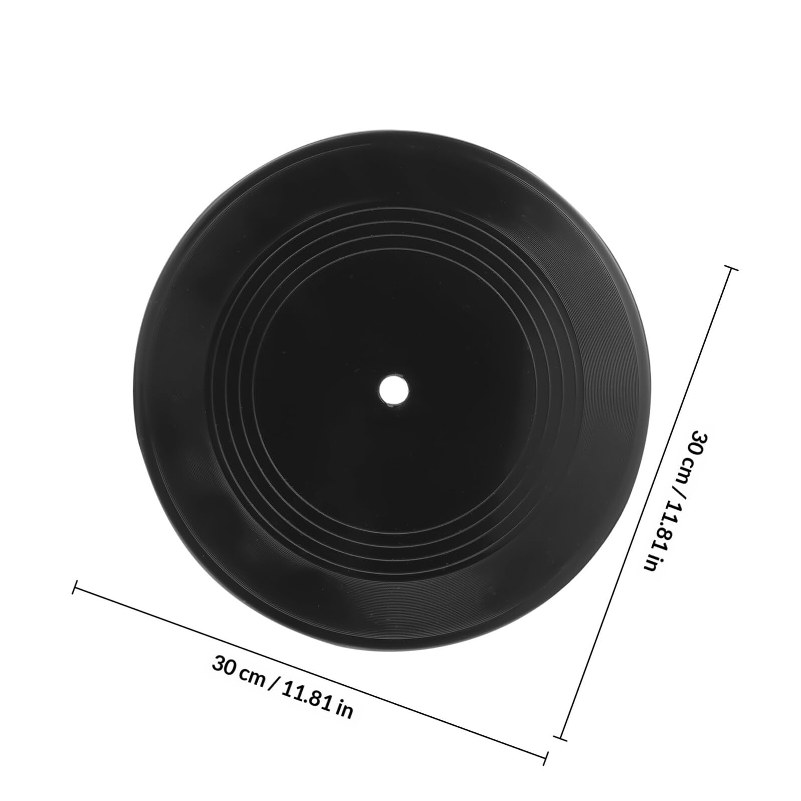 HOMSFOU Dischi in Vinile Decorativi 12 Pezzi Colorati per Arredamento Murale Estetico, per Camera da Letto, Bar e Locali Design Retrò