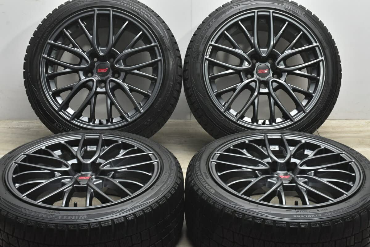 Amazon | 中古 スタッドレスタイヤホイール 4本セット 18インチ 8.5J + 