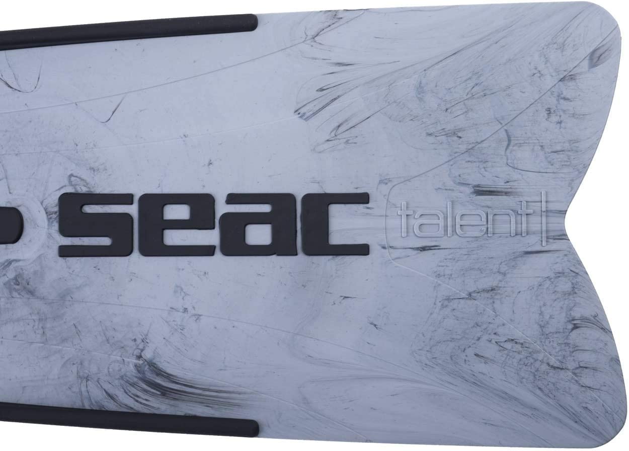 SEAC Talent - Aletas Medianas largas de Zapato Cerrado para Pesca subacuática