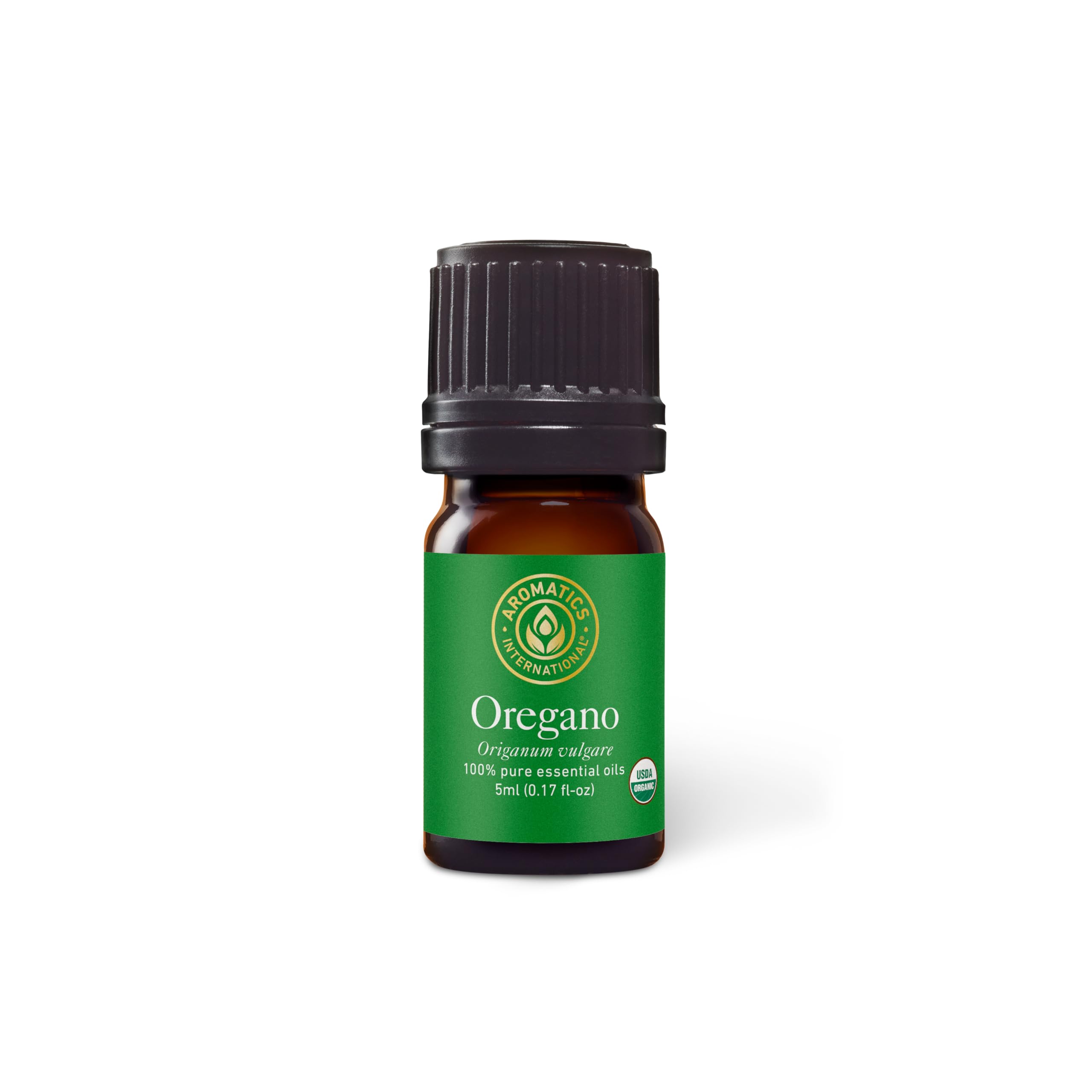 Aromatics International Premium Organic Oregano Essential Oil 5ml | 100% Pure Essential Oil for Diffusion & Aromatherapy