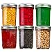 Produktbild Premier Chef Ball Mason Jars (237 ml) [6er Pack] mit luftdichten Deckeln und Bändern Zum Einkochen, Fermentieren, Beizen, Dekorieren, Einfrieren, Mikrowellen und Spülmaschinenfest