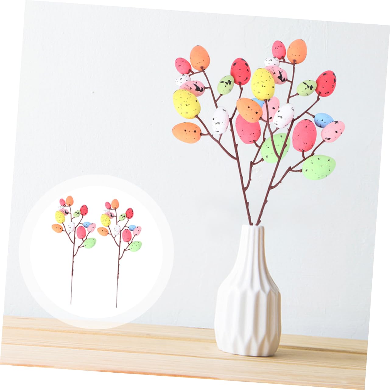Cabilock 3 Set 6 Pz talee pasquali Caccia alle uova Decorazioni primaverili uova in salamoia easter bunny easter egg cestino arredamento della casa ornamento per la casa di pasqua Schiuma