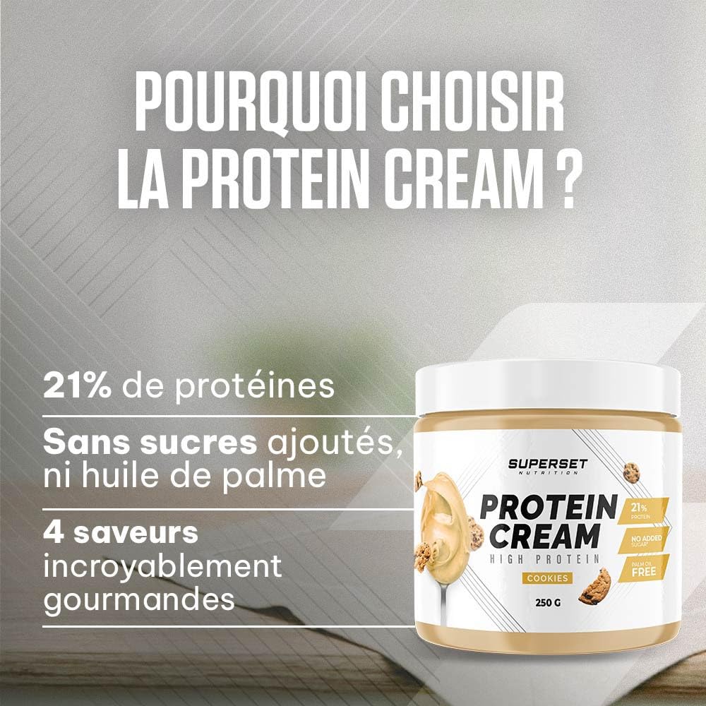Superset Nutrition Protein Cream 250g Chocolate Blanco