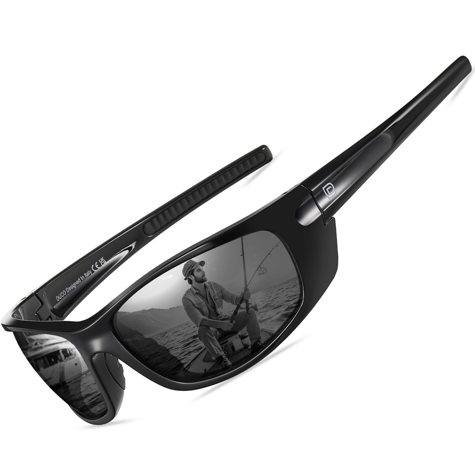 Polarized Sports Sunglasses for Men Women UV400 Protection Sun Glasses for Cycling Fishing Running and Driving F101