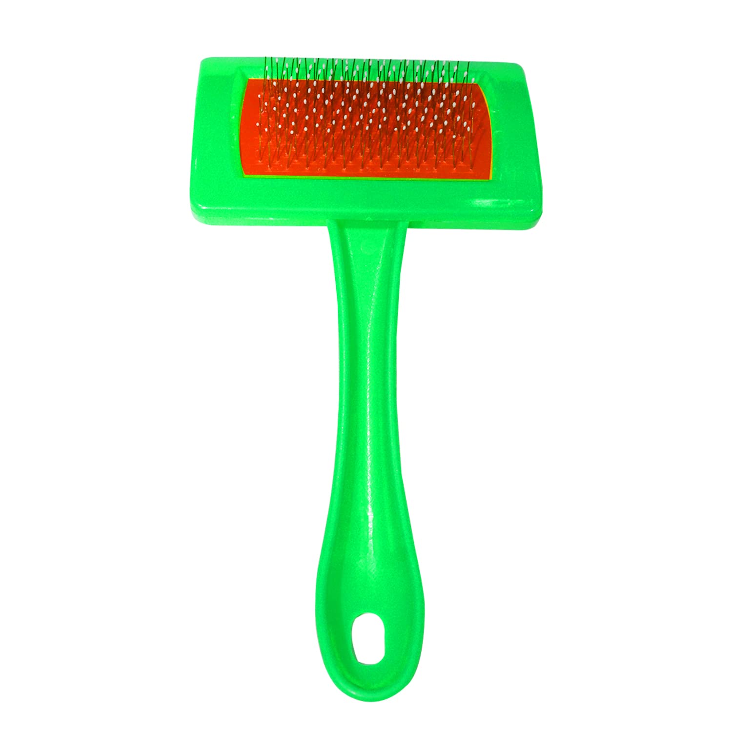 Emily Pets Oscar Frank Universal Plastic Handle Pet Slicker Brush Size Length 14cm Width 7cm (Green Colour) (B09VH2W3K6) Amazon Price History, Amazon Price Tracker