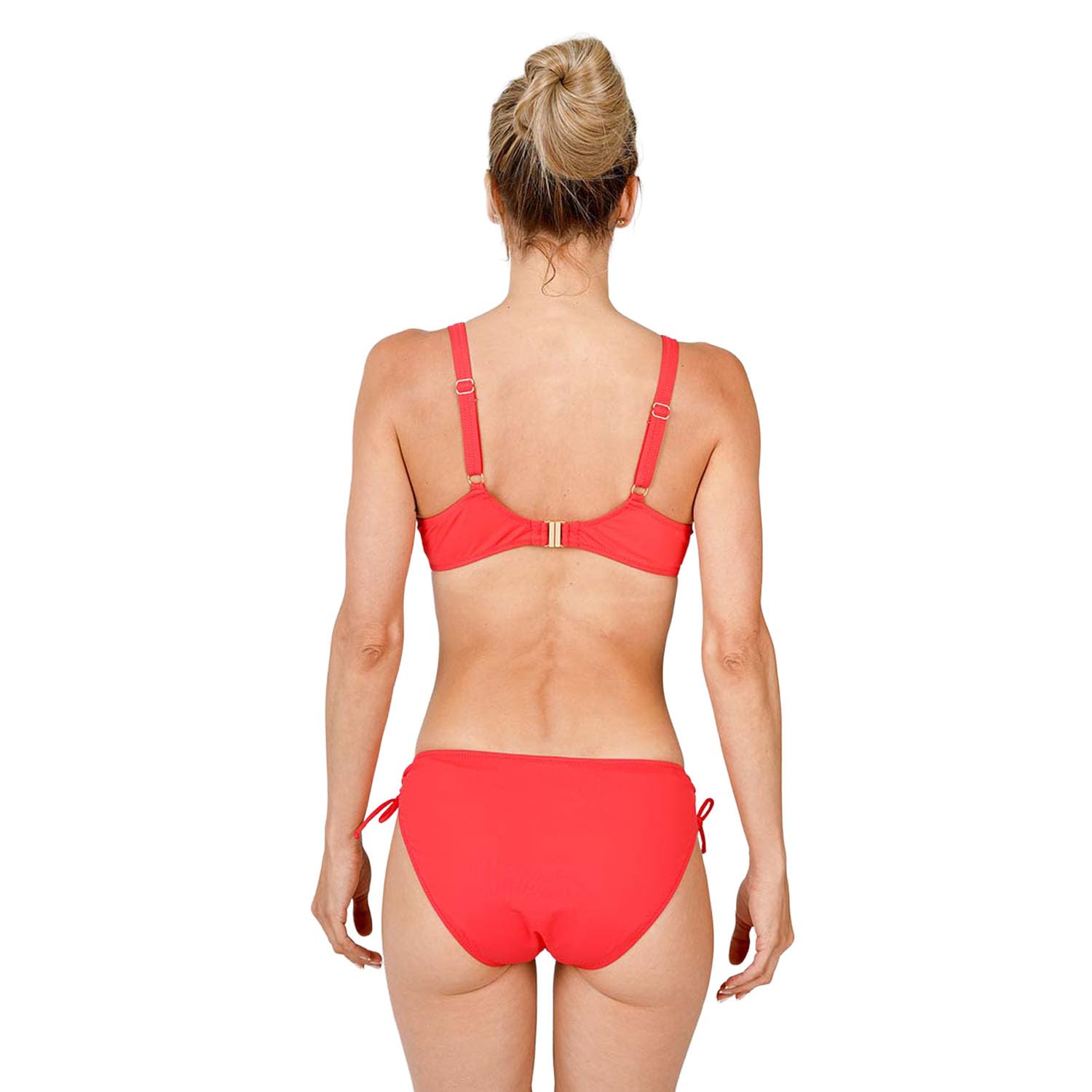 Bikini Mujer con Aro y Braguita Ajustable TEGB0425C