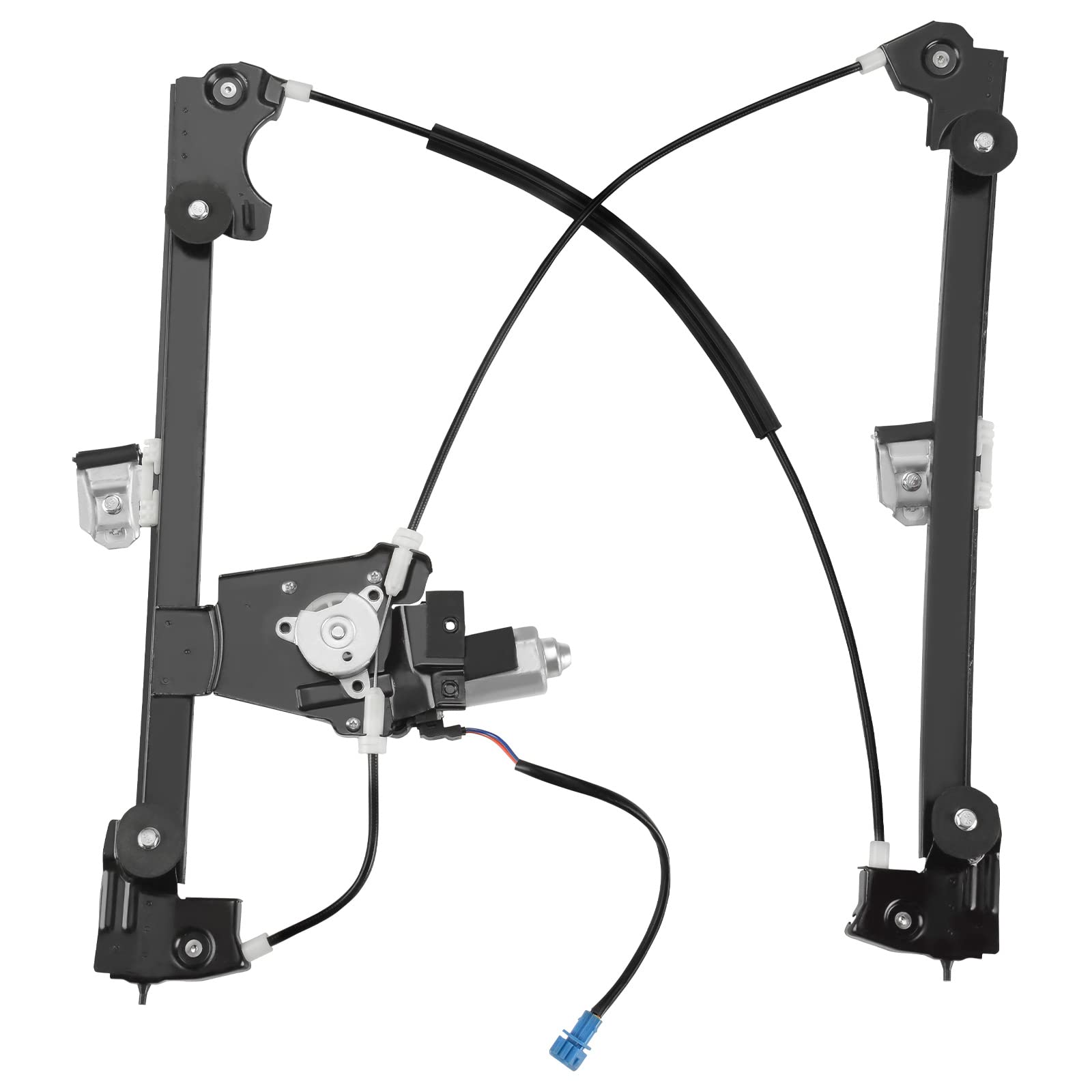 Frankberg Electric Window Regulator Front Right Driver Side with Motor Compatible with Freelander MK I SUV 1998-2006 Freelander MK I SUV(Open) 1998-2006 Replace# LR006371