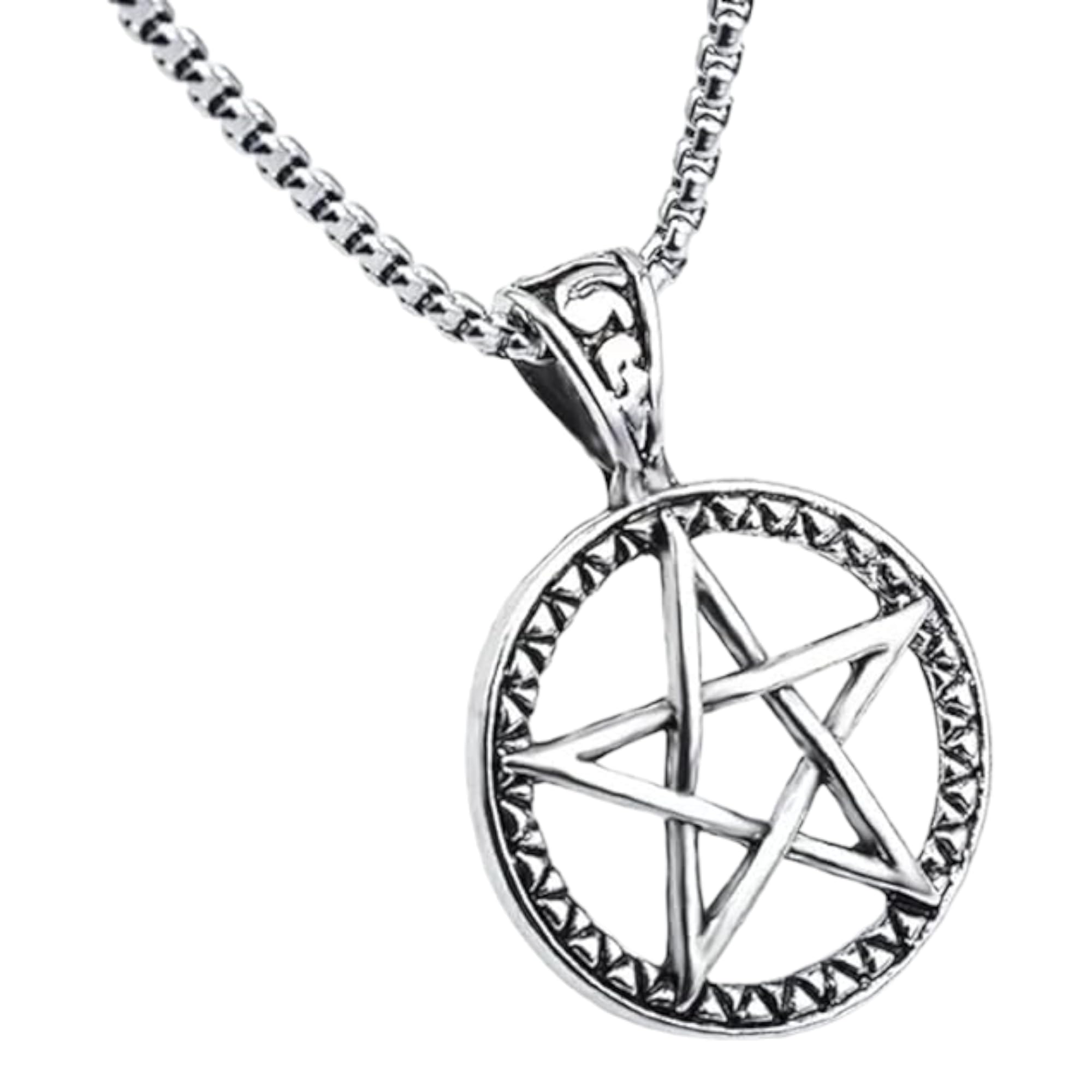 See full amazon price history chart for M Men Style Star Circle Pentagram Circle Silver Stainless Steel Pendant Necklace Chain for Men and Women M Men Style Star Circle Pentagram Circle Silver Stainless Steel Pendant Necklace Chain for Men and Women (B0C6J4Y1VW) Amazon Price History, Amazon Price Tracker